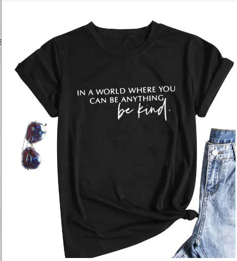 "Women’s BE KIND Graphic Short Sleeve T-Shirt"