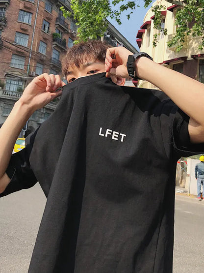 Korean Style Casual T-shirts for Men - Summer Chic Tops