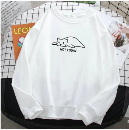 Loose Women's Hooded Sweater for Spring and Autumn