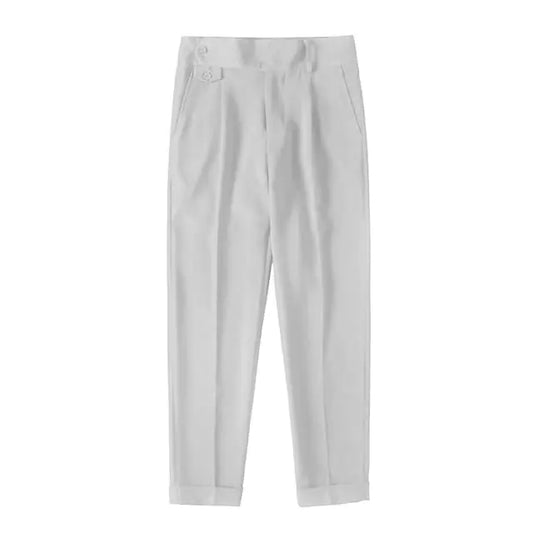 Trendy High Waist Washable Business Suit Pants
