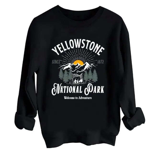 K Round Neck Loose Sweat Shirt