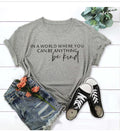 "Women’s BE KIND Graphic Short Sleeve T-Shirt"