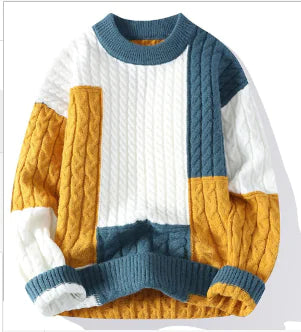 Springer Sweater - Men's Loose Knit Turtleneck (One Piece)