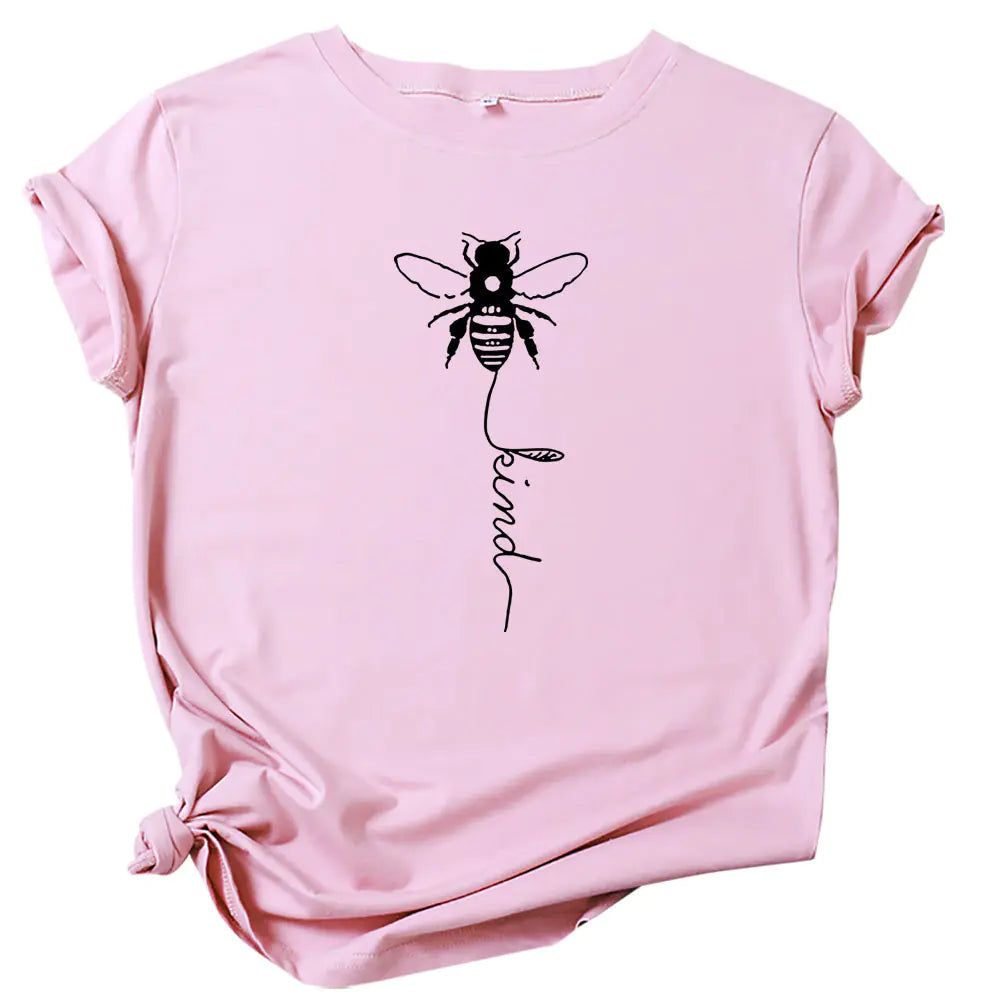 Be Kind Bee Short Sleeve T-Shirt for Women