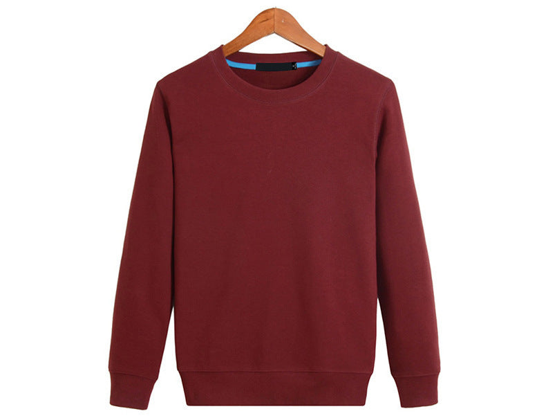 Thickened Fleece Crew Neck Custom Long Sleeve Sweatshirt