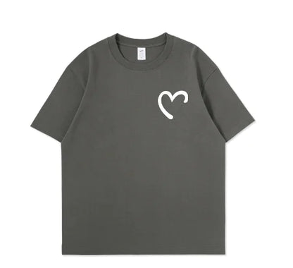 Personalized White Couple T-Shirts for Students 2020