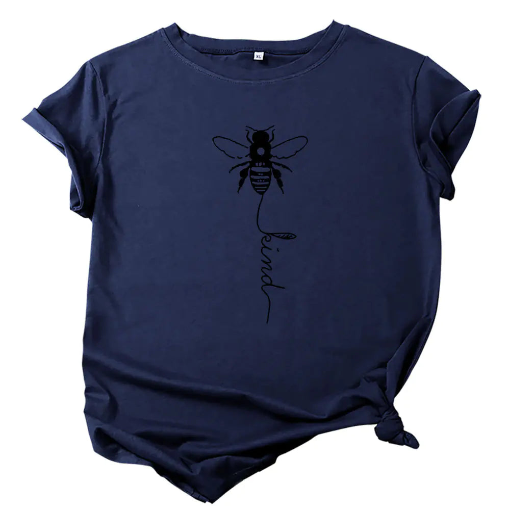 Be Kind Bee Short Sleeve T-Shirt for Women