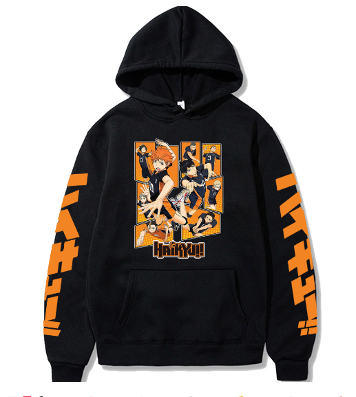 Haikyuu Anime Hoodies for Men and Women (One Piece)