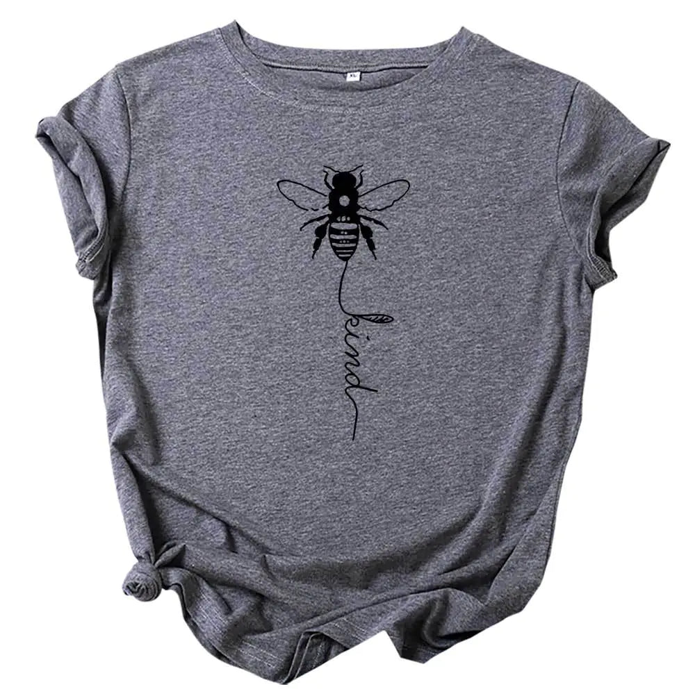 Be Kind Bee Short Sleeve T-Shirt for Women