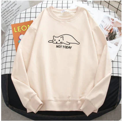 Loose Women's Hooded Sweater for Spring and Autumn