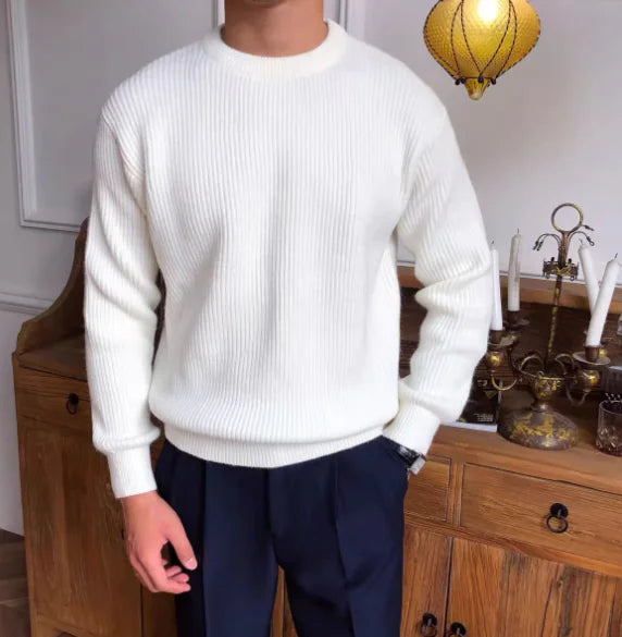 Men's Half Turtleneck Knit Sweater