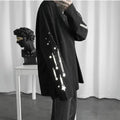 Chic Korean Style Loose Long Sleeve T-Shirt for Men
