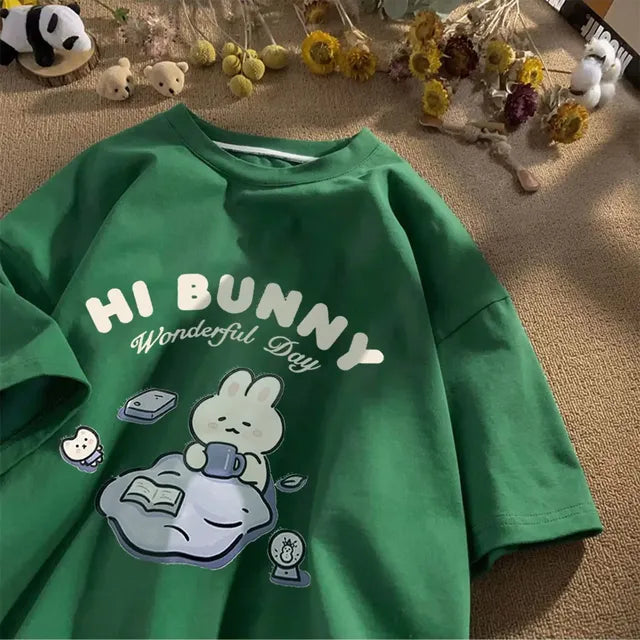 2023 Trendy Short Sleeve Women's Cotton T-shirts