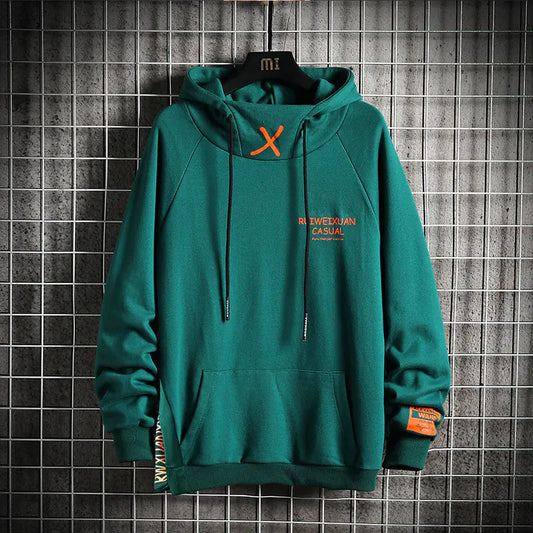 Men's Autumn Hoodie, Korean Style, Casual Loose Fit