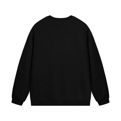 Fashion Solid Color Loose Sweater Men