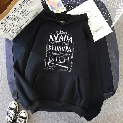 Oversized Printed Women’s Sweatshirt for Autumn