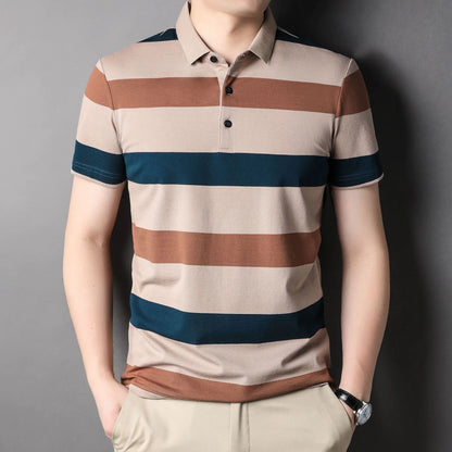 2023 Summer Men's Stylish Breathable Polo Shirt