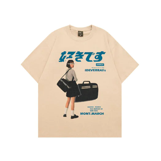 Harajuku Hip Hop Cotton Men's T-Shirt