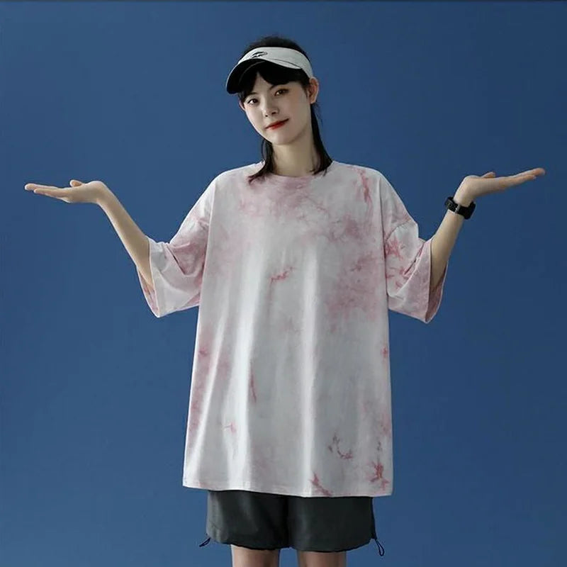 Short Sleeve T-Shirts for Women - Casual Korean Style
