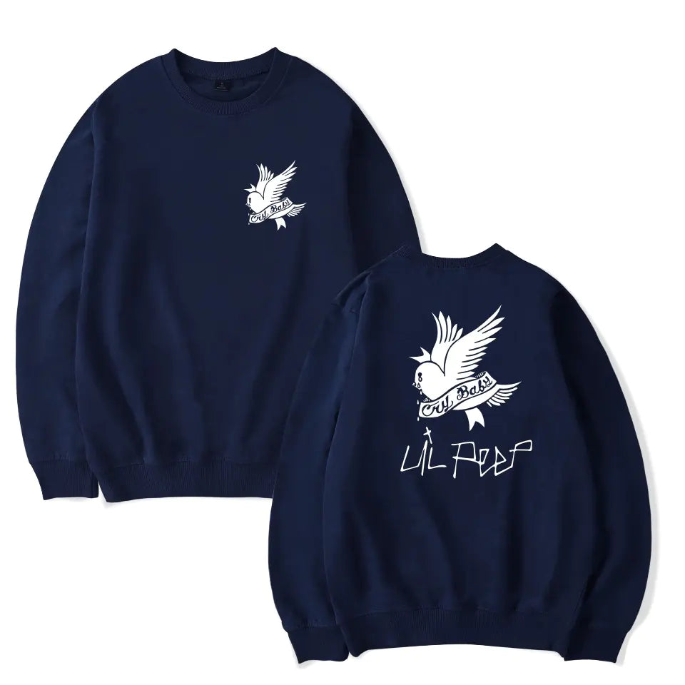 Lil Peep Crew Neck Sweatshirt for Men (Fall/Winter)