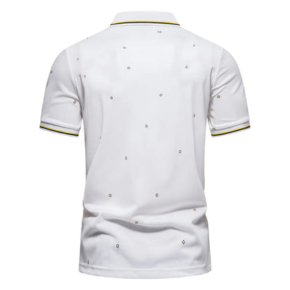 Men's Short Sleeve Polo Shirt - Summer Business Style 2023