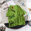 Couple T-Shirts, Women's Short Sleeve Tops for Students