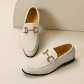 Men's Beige Suede Casual Loafers - Breathable Slip-On