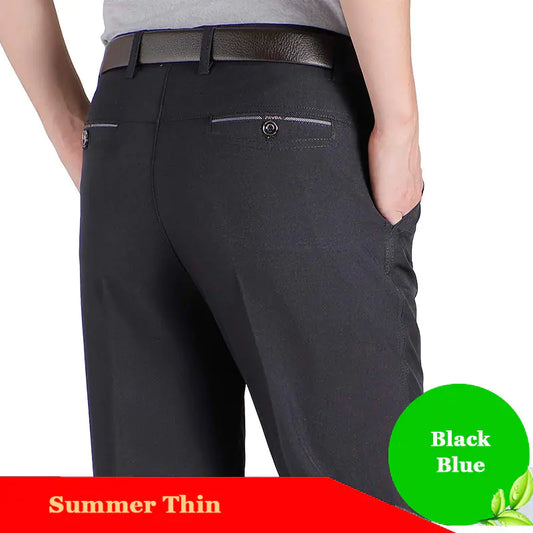 Men's Business Casual Suit Pants for Young Professionals