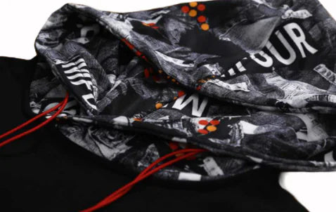 Cartoon Graphic Oversized Hoodie for Street Style