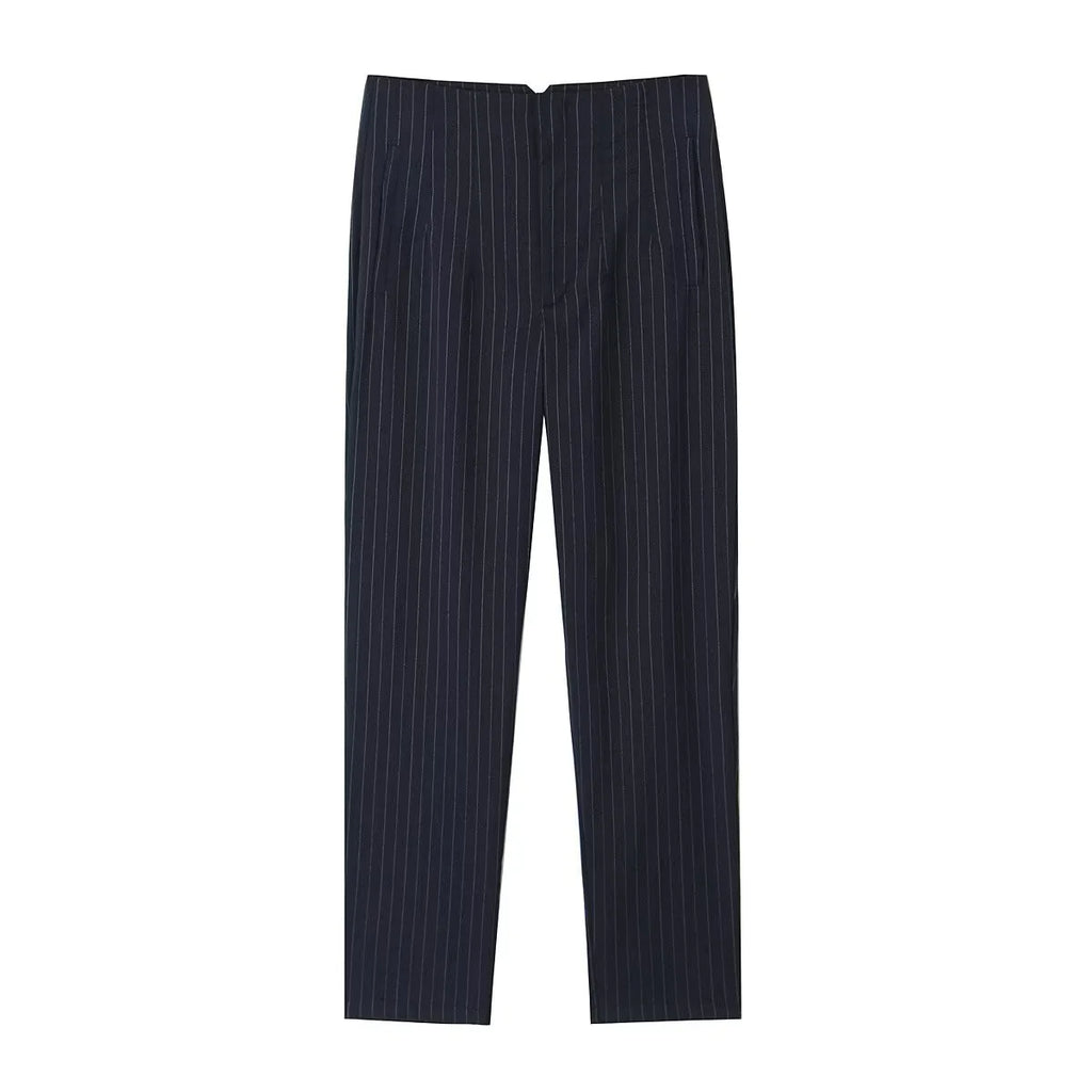 Basic Pleated Formal Pants for Women