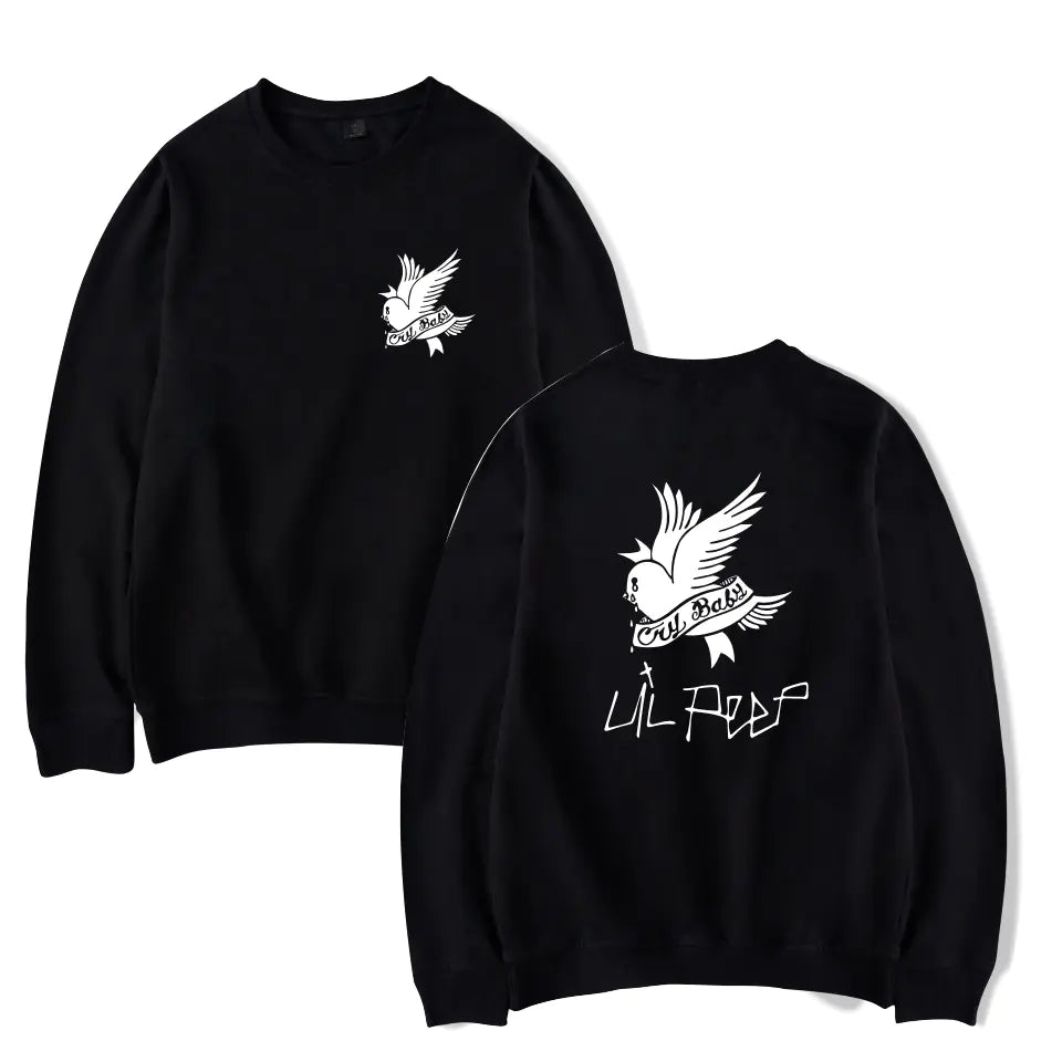 Lil Peep Crew Neck Sweatshirt for Men (Fall/Winter)