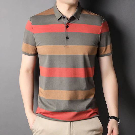 2023 Summer Men's Stylish Breathable Polo Shirt