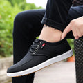 Korean Style Low Top Canvas Sneakers for Men