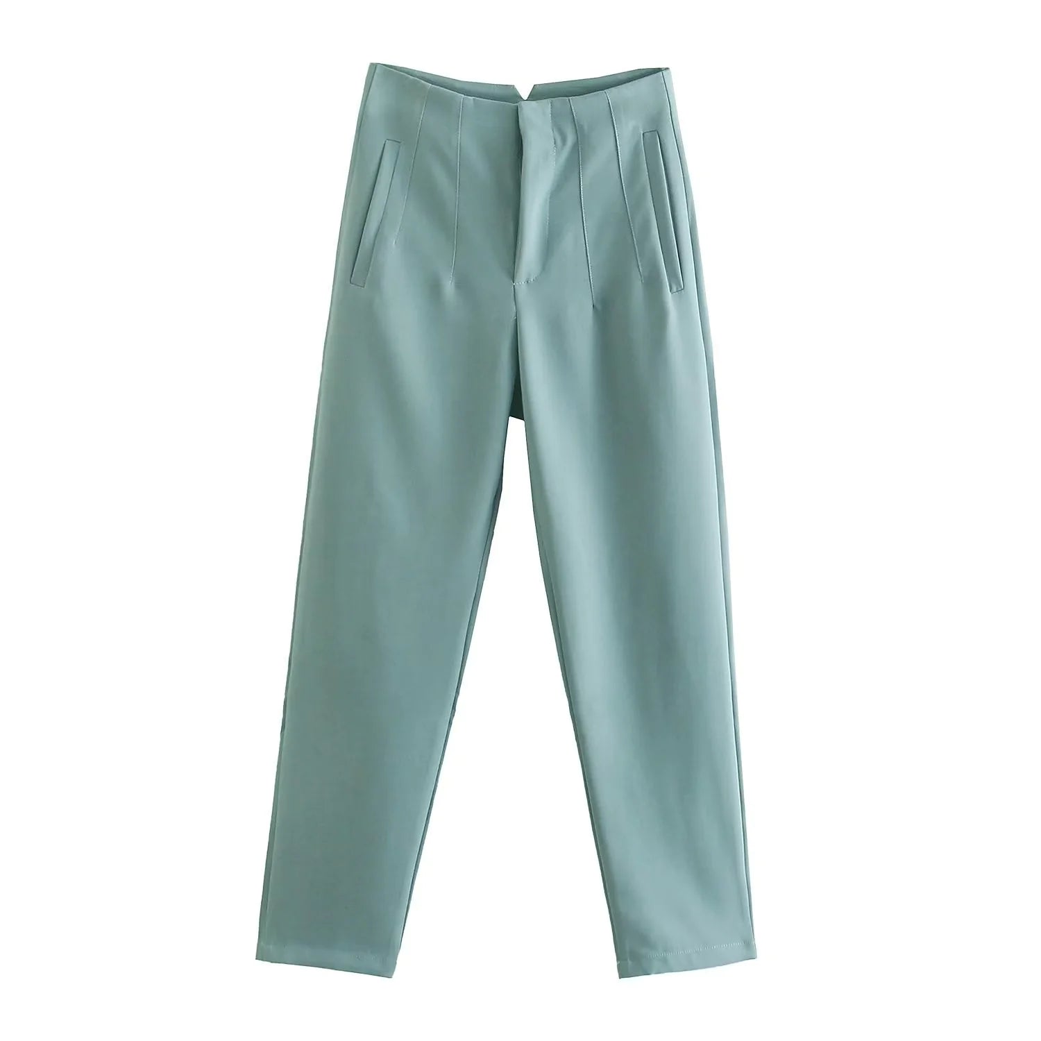 Basic Pleated Formal Pants for Women