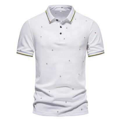 Men's Short Sleeve Polo Shirt - Summer Business Style 2023