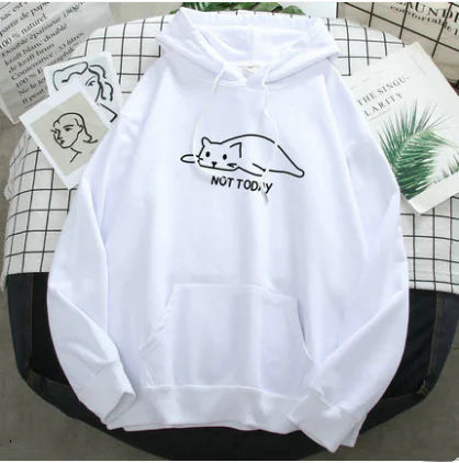 Loose Women's Hooded Sweater for Spring and Autumn